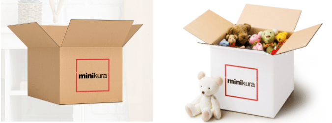 ミニクラのHAKOとMONOの箱